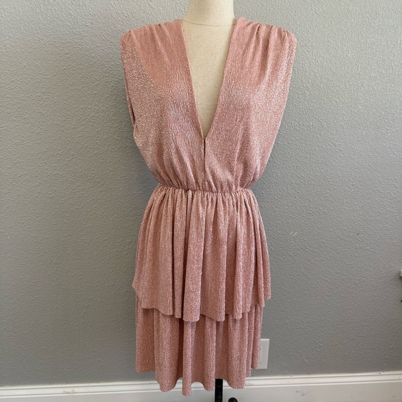 Sabina‎ Musayev Sapphire Dress in Blush NWT Size Small - Picture 2 of 6